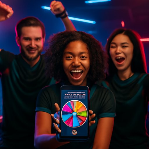 477bet rewards wheel on smartphone display
